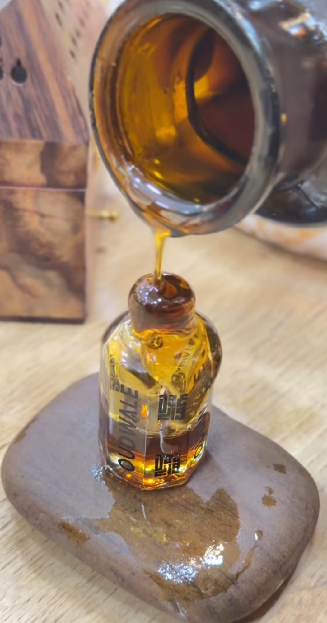 Oud Amrit Premium Thick Oudh Arabic Attar (Non Alcoholic Perfume oil) from Oudwale