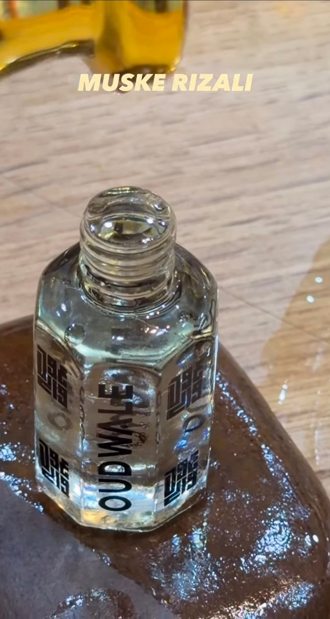 Muske Rizali Top quality Premium Thick Arabic Attar (Non Alcoholic Perfume oil) from Oudwale