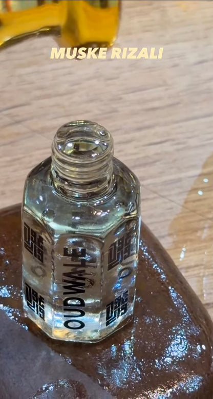 Muske Rizali Top quality Premium Thick Arabic Attar (Non Alcoholic Perfume oil) from Oudwale