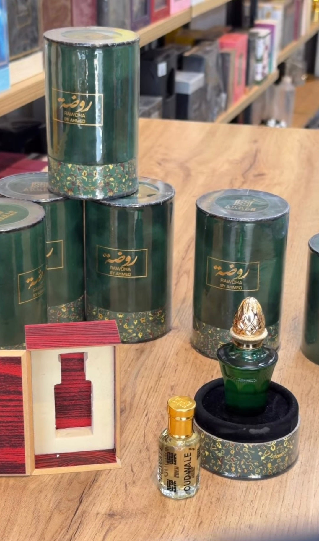 Rawda inspired by Riyaz Al Jannah- Top quality Premium Thick Arabic Attar (Non Alcoholic Perfume oil) from Oudwale