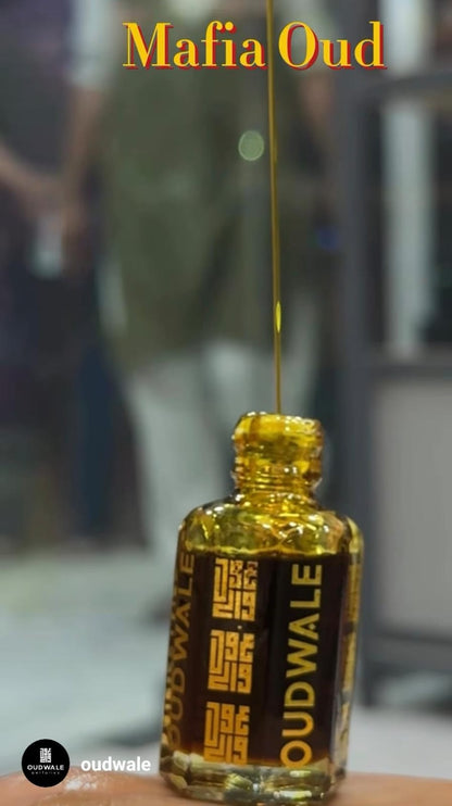 Oud Mafia Premium Thick Oudh Arabic Attar (Non Alcoholic Perfume oil) from Oudwale