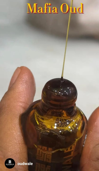 Oud Mafia Premium Thick Oudh Arabic Attar (Non Alcoholic Perfume oil) from Oudwale