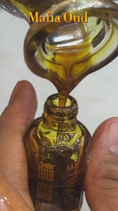 Oud Mafia Premium Thick Oudh Arabic Attar (Non Alcoholic Perfume oil) from Oudwale